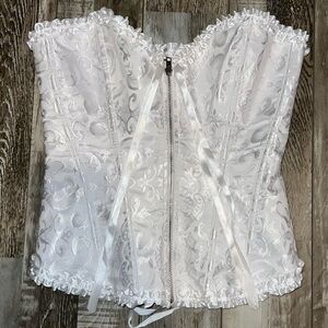 Elegant White Corset
